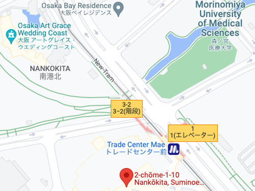 ATCエイジレスセンターmap
